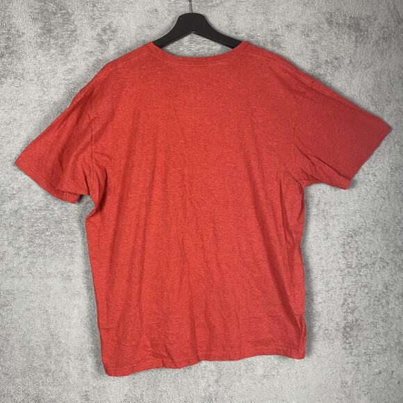 Chicago Cubs Shirt Mens 2XL Red MLB Baseball Ring Spun Soft Tee Comfortable Fit - Picture 2 of 8